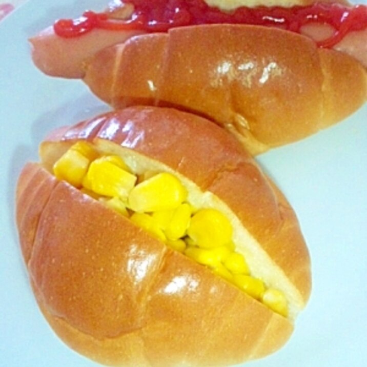 朝忙しい方に お弁当にも☆コーンマヨロール